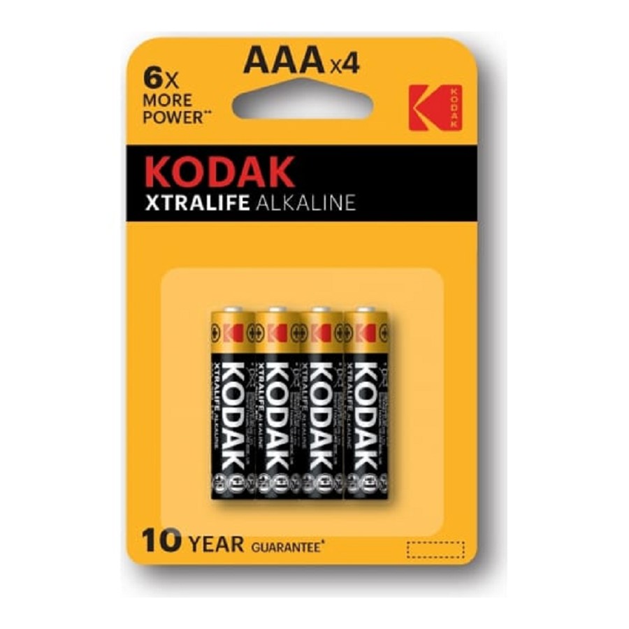 Kodak LR03-4Bl Xtralife Alkaline [K3A-4] (40/200/32000) (4 шт. в уп-ке) арт. B0014329