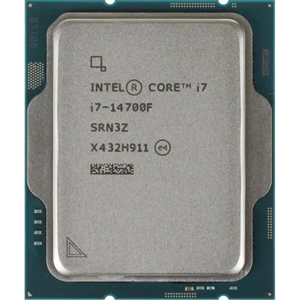 CPU Intel Core i7-14700F, 2.1ГГц, (Turbo 5.4ГГц), 20-ядерный, 33МБ, LGA1700, OEM арт. CM8071504820816