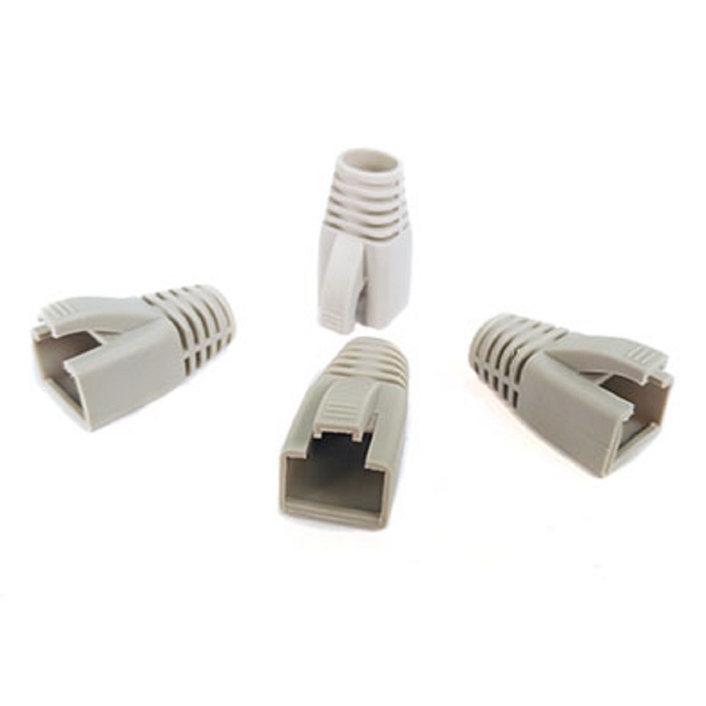 Cabeus CAP-8-GY Изолирующий колпачок для разъемов RJ-45, серый, d-8 мм
