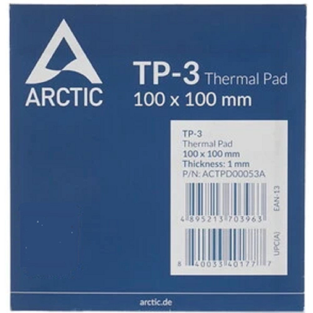 Thermal pad 100x100mm, 1.0mm TP-3 ACTPD00053A No Name