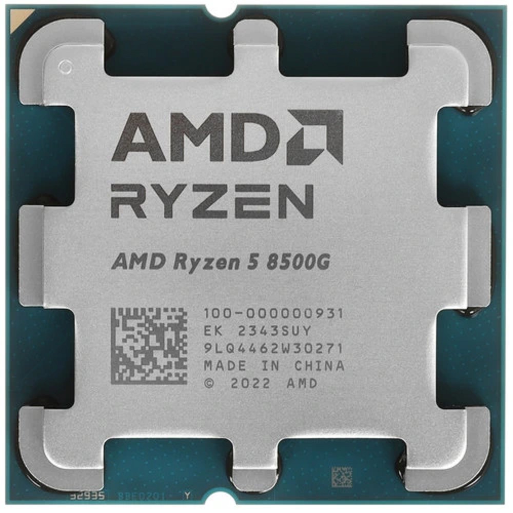 CPU AMD Ryzen 5 8500G, 6/12, 3.5-5GHz, 384KB/6MB/16MB, AM5, Radeon, 65W, OEM, 1 year арт. 100-000000931