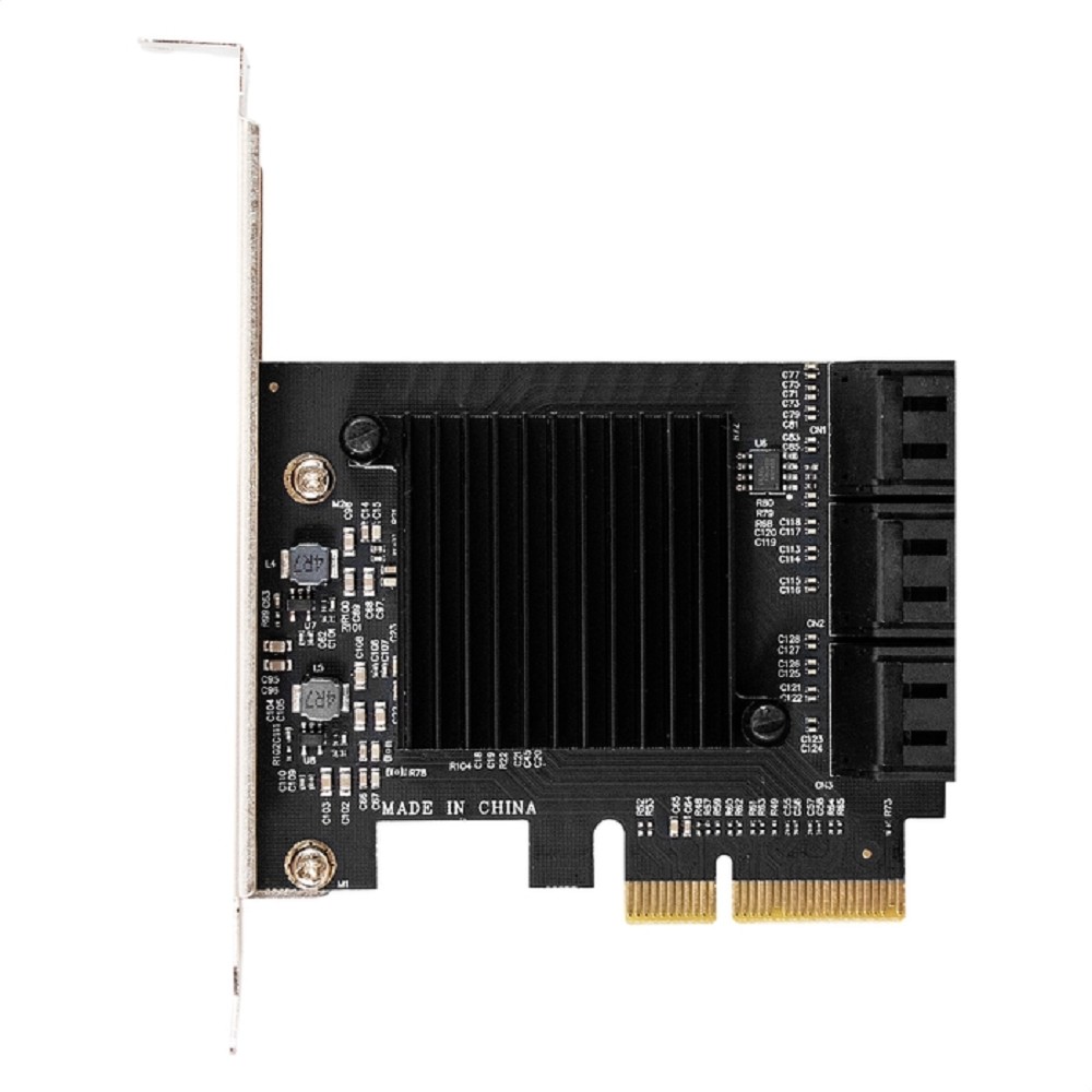 Exegate EX296207RUS Контроллер ExeGate EXE-516 (PCI-E x4 v3.0, SATA3 6Gb/s, 6 int, ASMedia Chipset ASM1166)