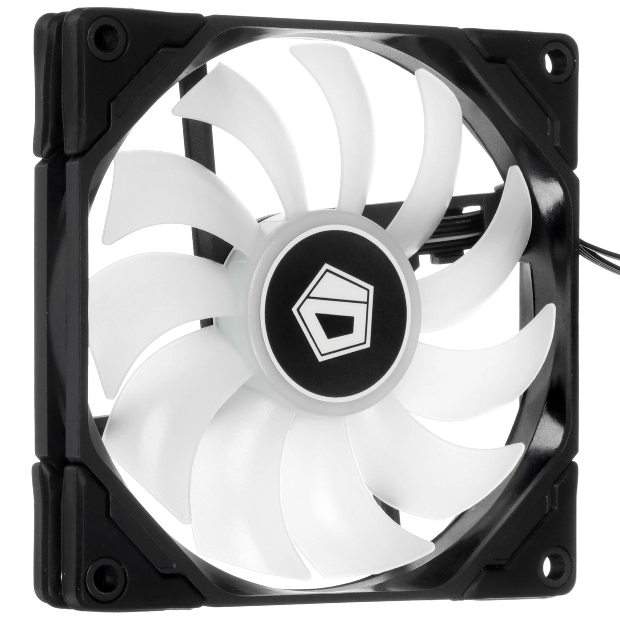 Case Fan ID-Cooling TF-9215-ARGB (92mm PWM, 4pin, супер-тонкий, ARGB, черный, 800-2500об/мин) BOX арт. TF-9215 ARGB
