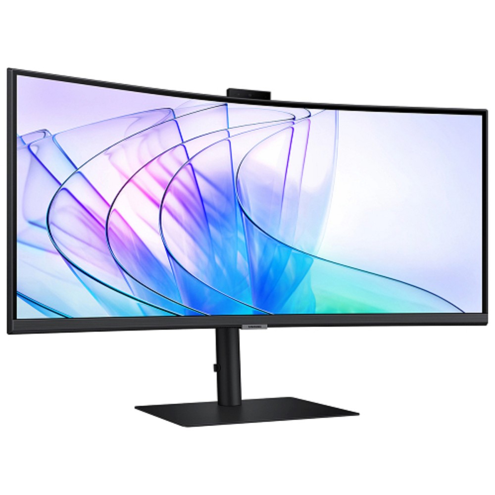 Samsung 34" ViewFinity S6 S34C650VAI Curved (VA 21:9 3440x1440x100Hz 5ms 350cd 3000:1 178/178 1,07 млрд DP; HDMI; USB-C (90 Вт) USB3.0x2 RJ45 WebC 5Mp Spk 2x5W HAS Tilt Swiv VESA Black арт. LS34C650VAIXCI