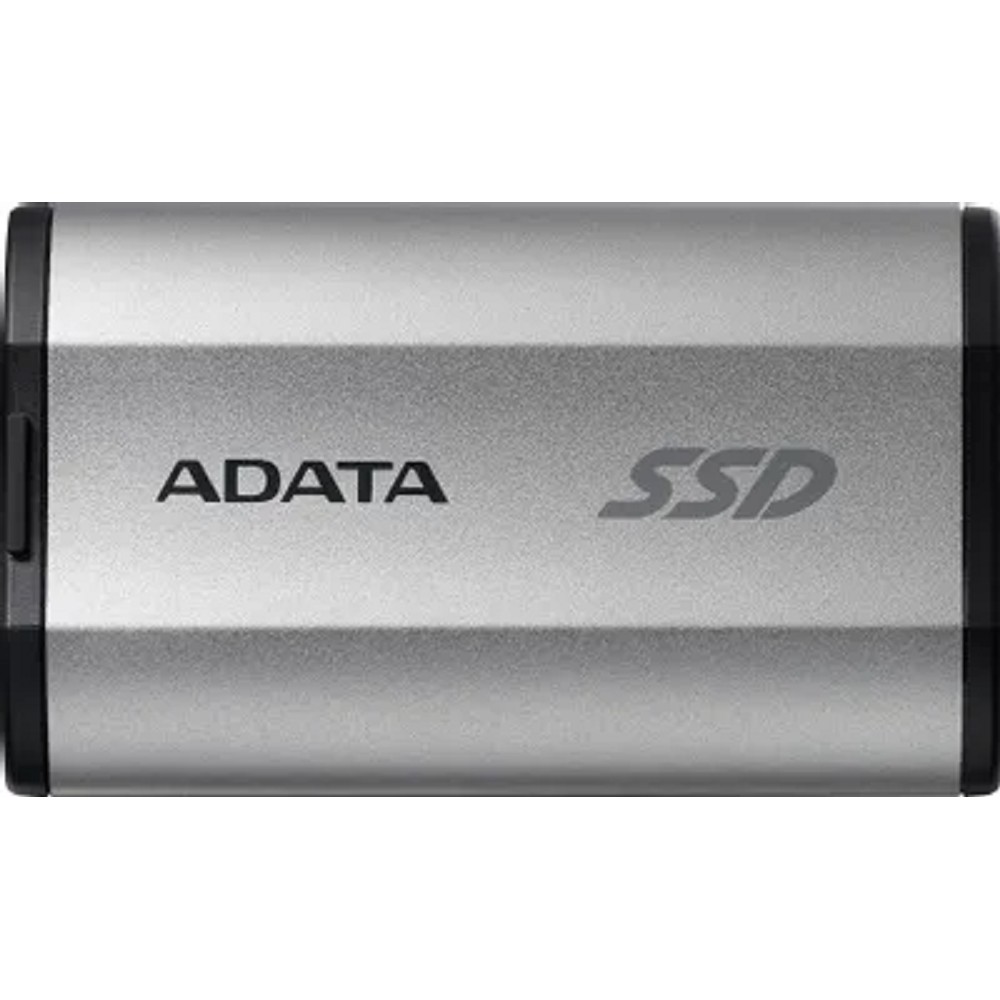 External SSD ADATA 500GB USB 3.2 Gen 2x2 Type-C R2000/W2000MB/s 3D NAND COLOR BOX silver арт. SD810-500G-CSG