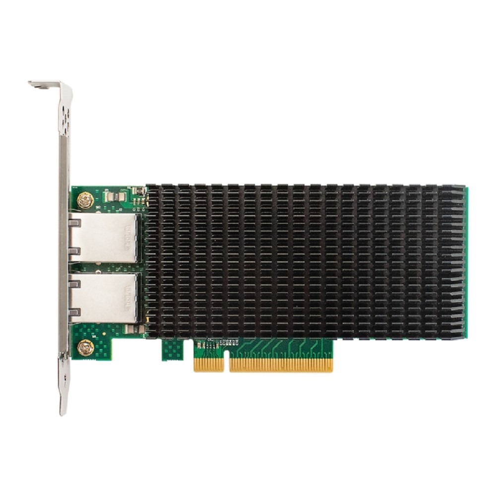 Exegate EX296226RUS Сетевой адаптер ExeGate EXE-X540-T2 (PCI-E x8 v3.0, порты 2xRJ45 (медные), 10Gb/s (10/5/2.5/1Gb/s, 100Mb/s), Server NIC Intel Chipset X540