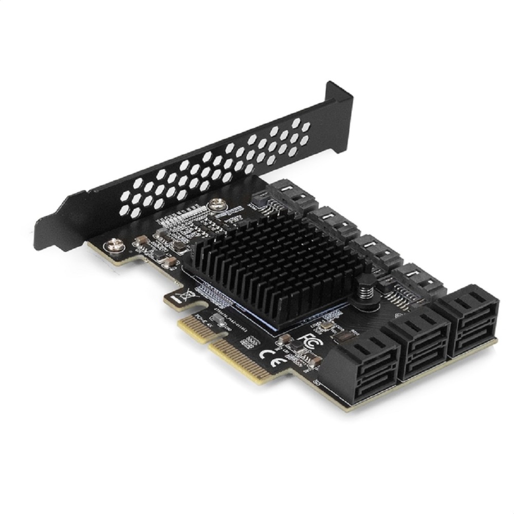 Exegate EX296208RUS Контроллер ExeGate EXE-510 (PCI-E x4, SATA3 6Gb/s, 10 int, ASMedia Chipset ASM1166)