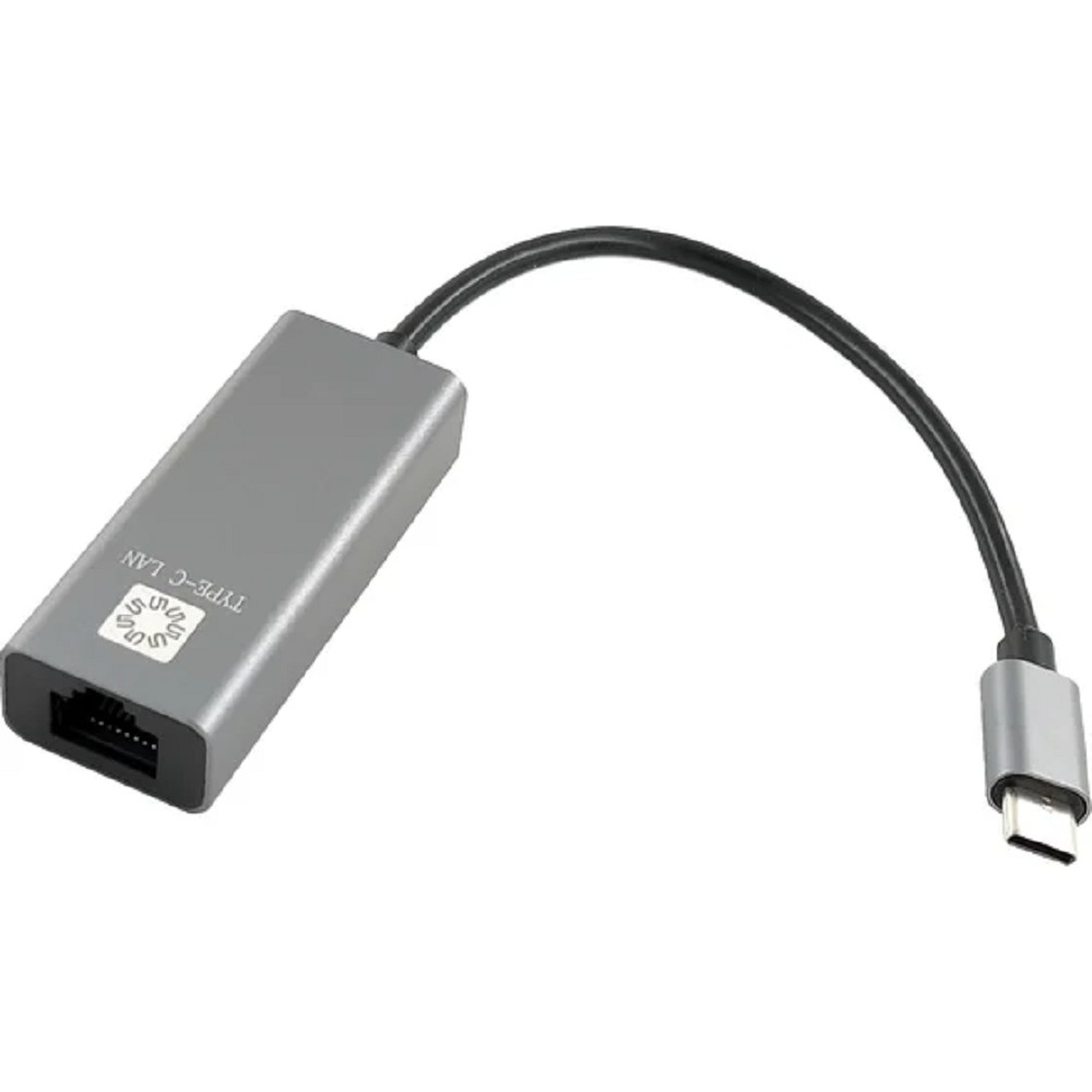 5bites Кабель-адаптер UA2C-45-16BK USB3.1 / RJ45 100MB / AL / GREY