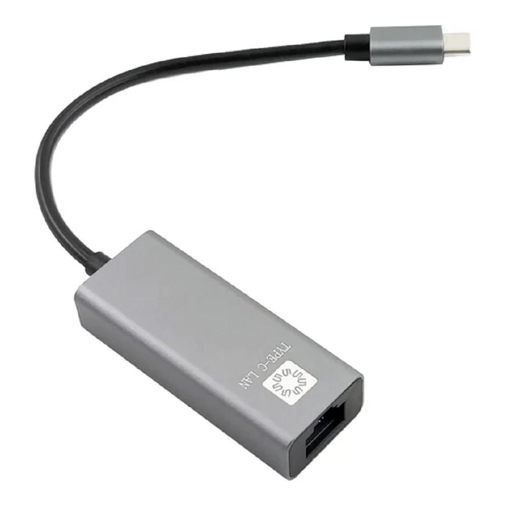 5bites Кабель-адаптер UA2C-45-16BK USB3.1 / RJ45 100MB / AL / GREY