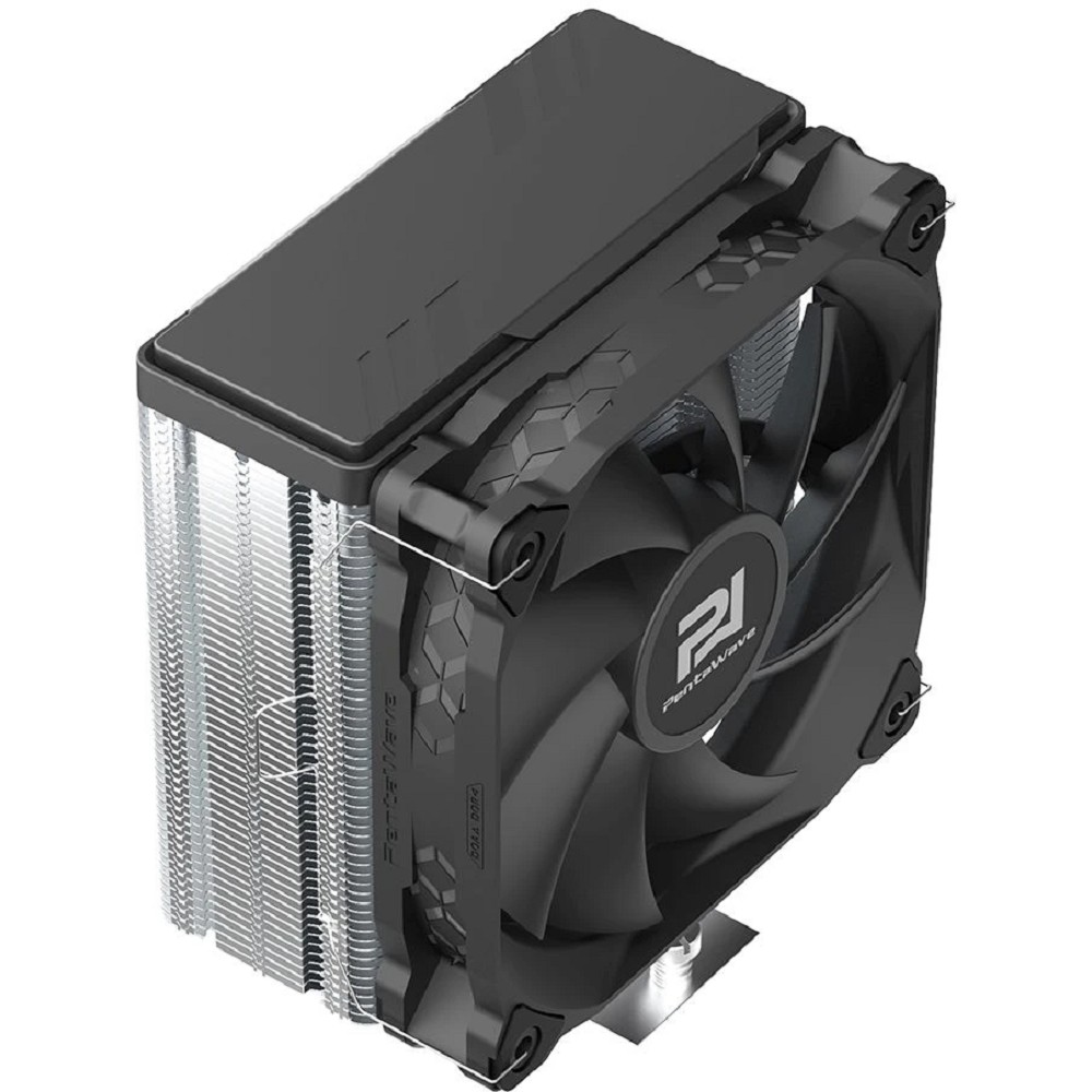 Кулер PentaWave PC-Z04E SRB LGA115X/1200/1700/AM4/AM5 (20 шт/кор, TDP 220W, 1*120mm PWM Fan, 4 тепловые трубки 6мм, 600-1850RPM, 12-32,6dBa) No Name арт. PC-Z04E SRB PWM