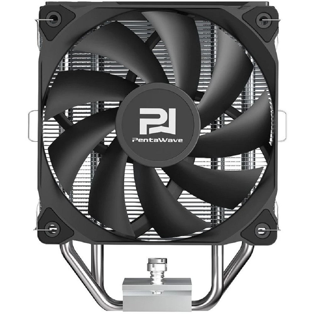 Кулер PentaWave PC-Z04E SRB LGA115X/1200/1700/AM4/AM5 (20 шт/кор, TDP 220W, 1*120mm PWM Fan, 4 тепловые трубки 6мм, 600-1850RPM, 12-32,6dBa) No Name арт. PC-Z04E SRB PWM