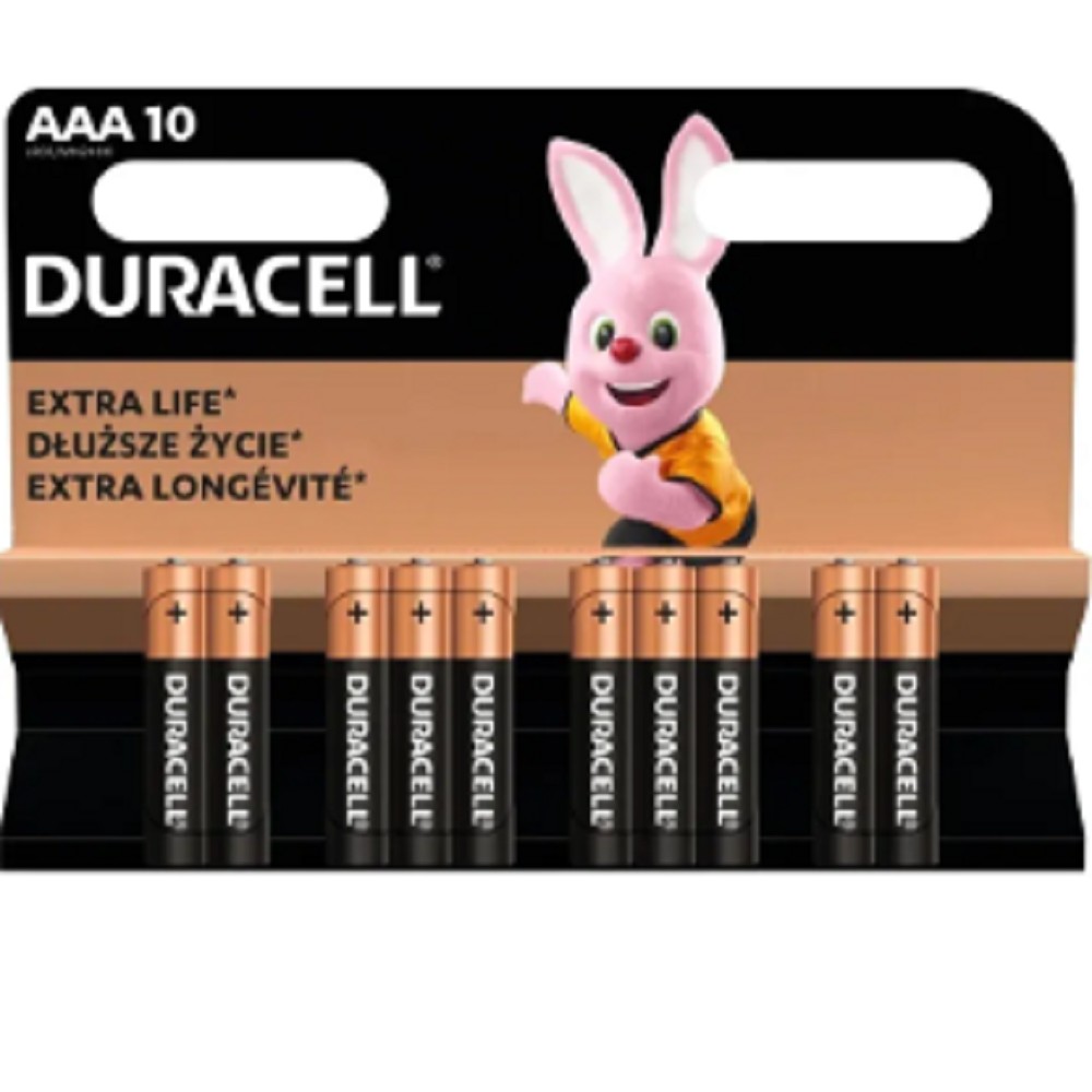 DURACELL LR03-10BL BASIC AAA (MN2400) (10 шт. в уп-ке) арт. B0064913