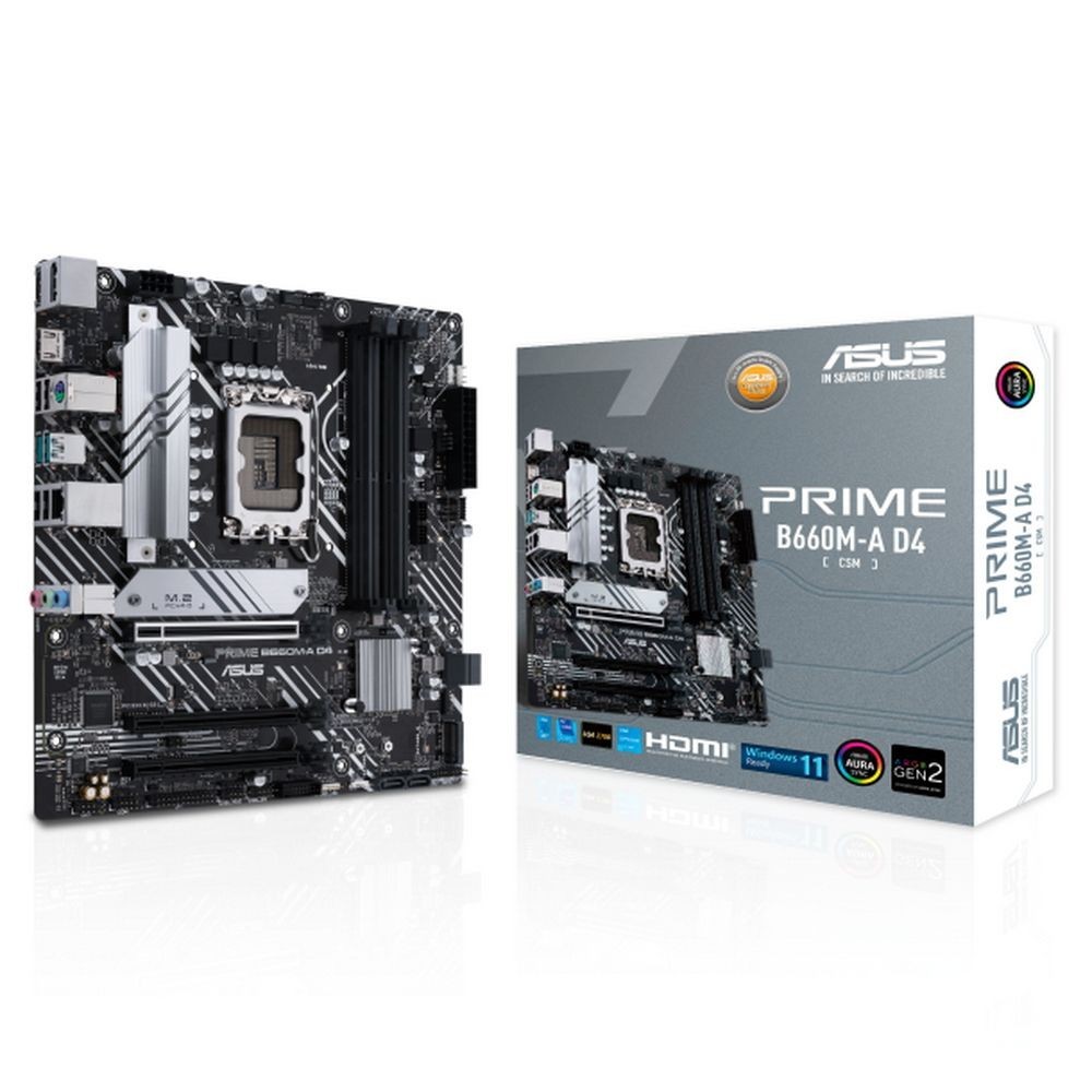 Материнская плата ASUS PRIME B660M-A D4-CSM