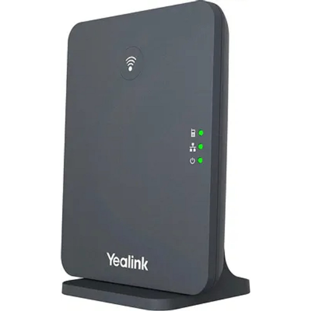 YEALINK W70B, базовая станция, до 10 SIP-аккаунтов, до 10 трубок на базу, до 20 одновременных вызовов, шт
