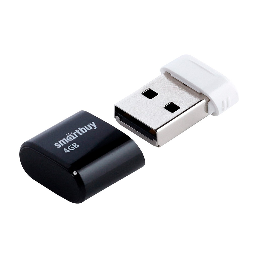 Smartbuy USB Drive 4GB LARA Black (SB4GBLara-K) Smart buy
