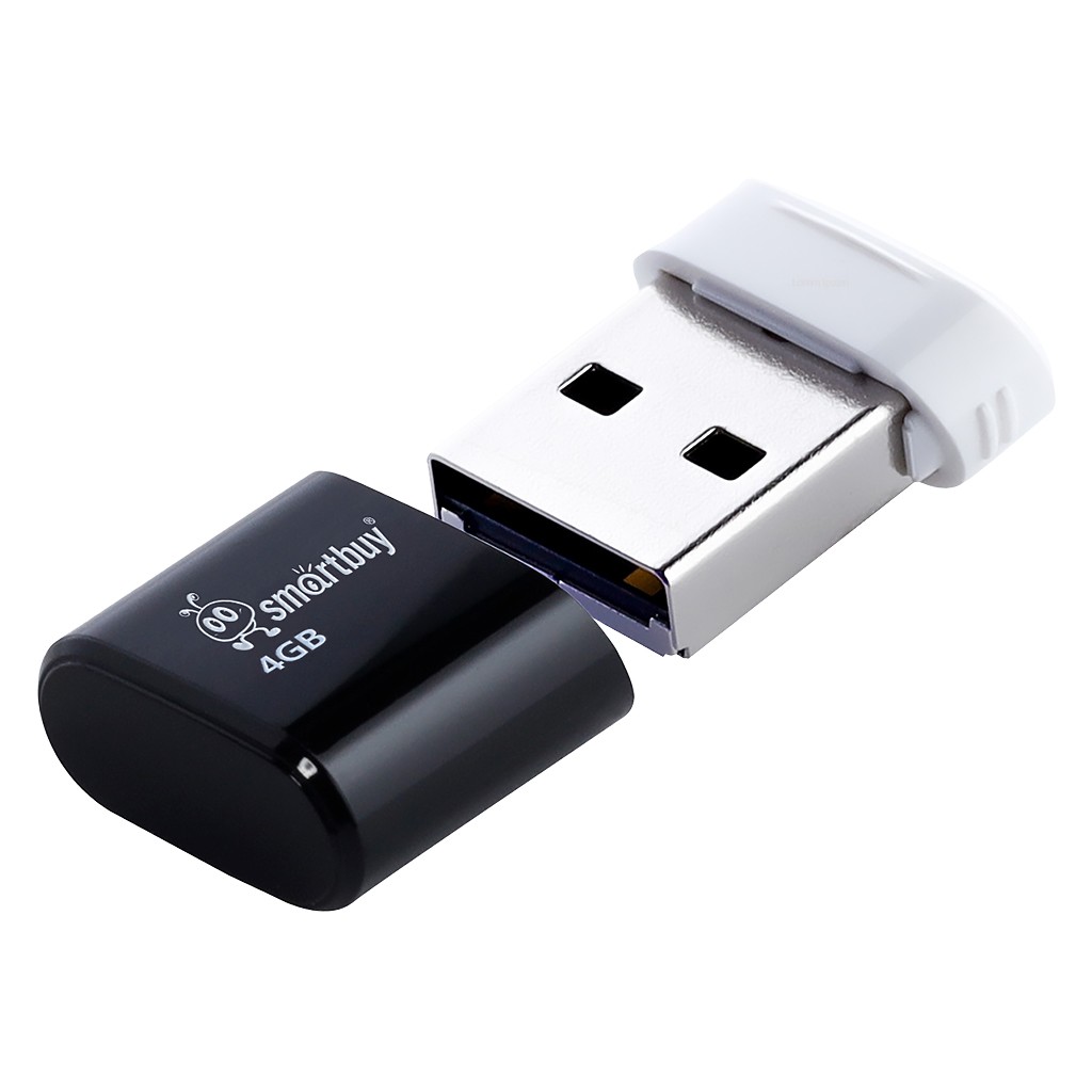 Smartbuy USB Drive 4GB LARA Black (SB4GBLara-K) Smart buy