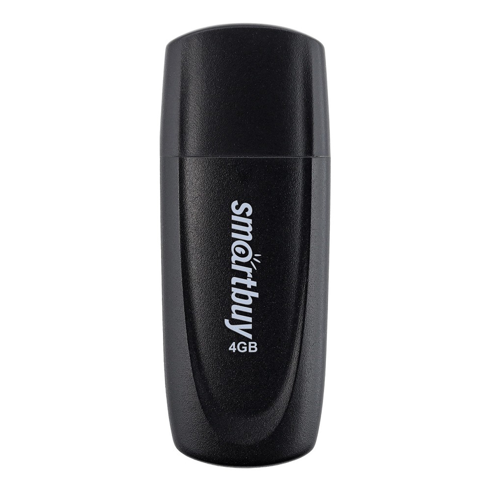 Smartbuy USB Drive 4GB Scout Black (SB004GB2SCK) Smart buy