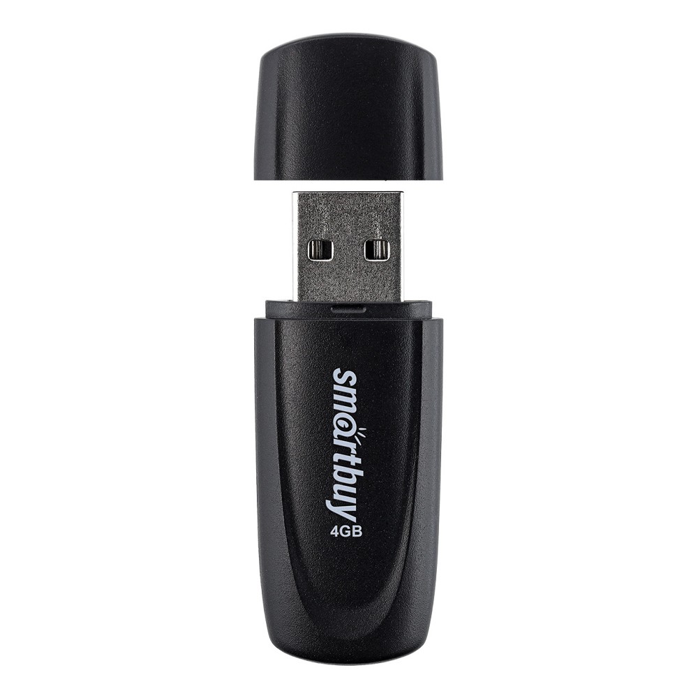 Smartbuy USB Drive 4GB Scout Black (SB004GB2SCK) Smart buy