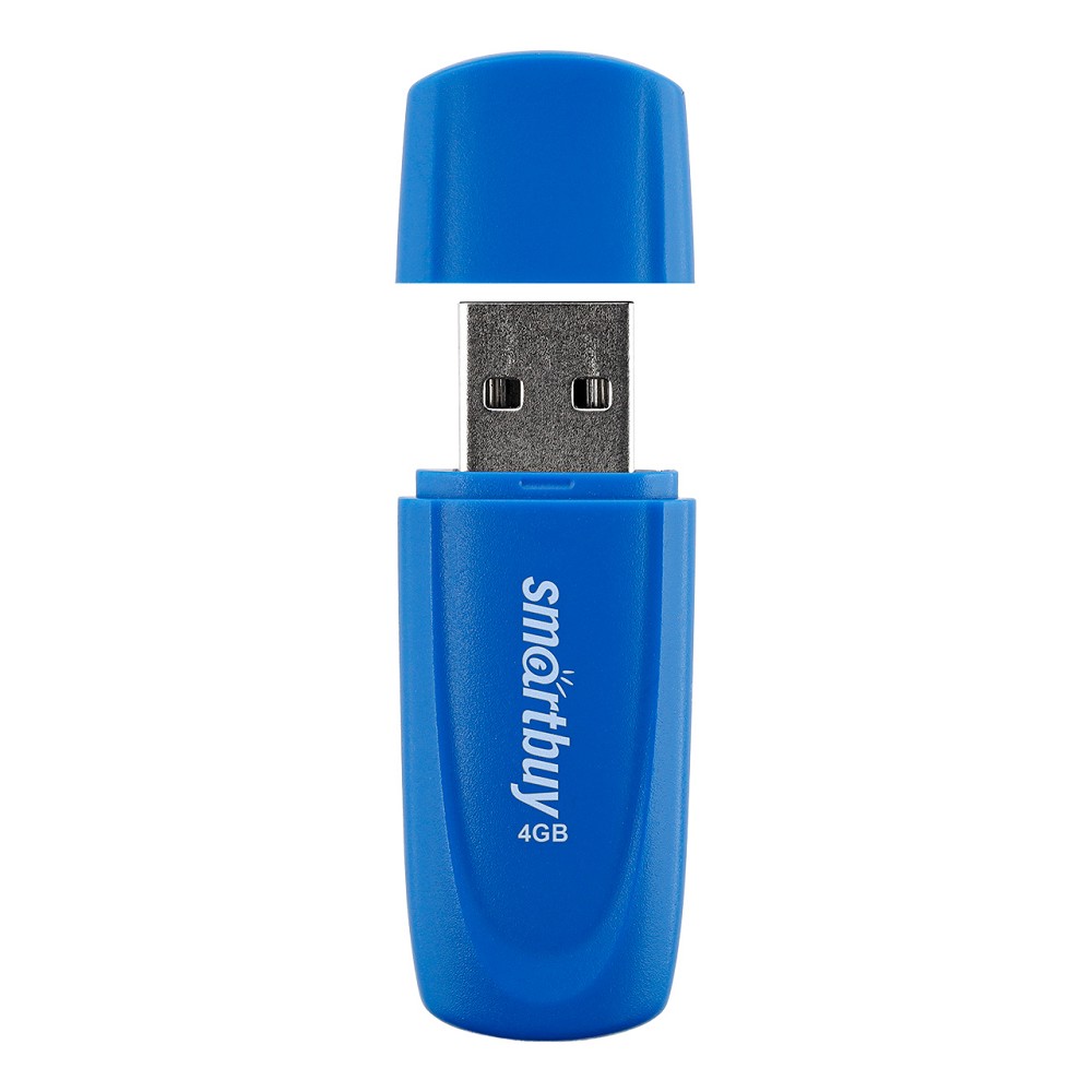 Smartbuy USB Drive 4GB Scout Blue (SB004GB2SCB) Smart buy