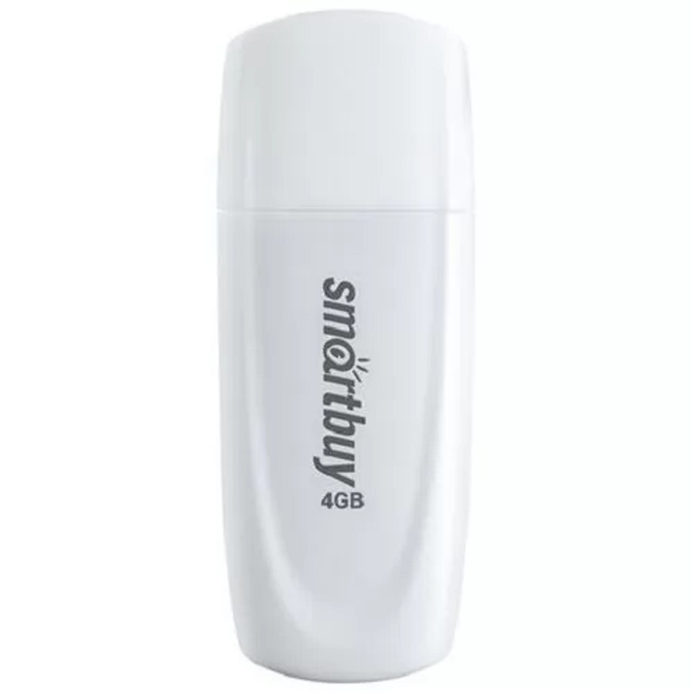 Smartbuy USB Drive 4GB Scout White (SB004GB2SCW) Smart buy