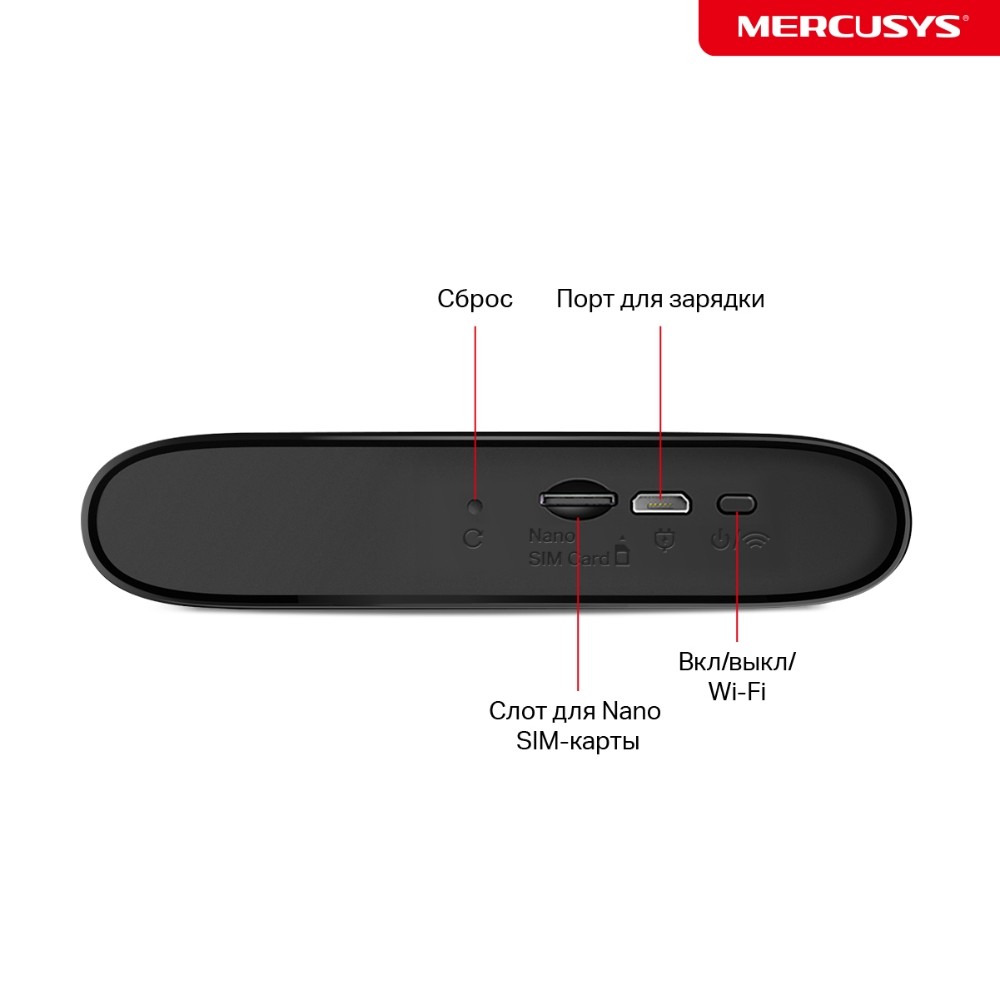 Мобильный Wi-Fi роутер Mercusys MT110