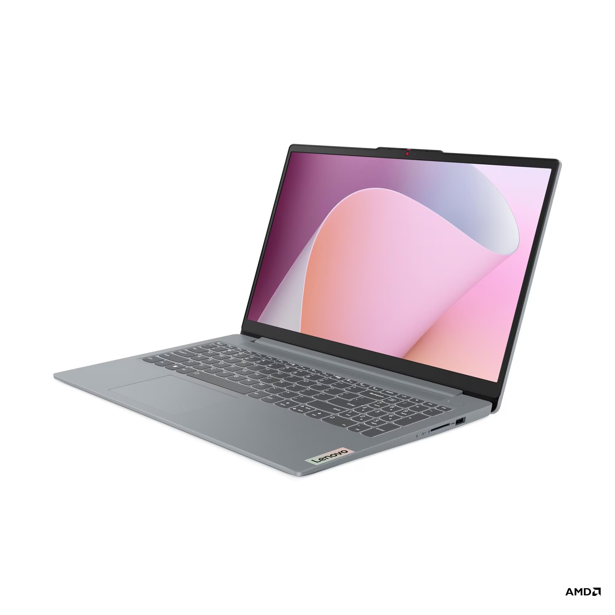 Lenovo IdeaPad Slim 3 15AMN8 [82XQ00EQPS] Grey 15.6" {FHD IPS Ryzen 5 7520U/8Gb/512Gb SSD/DOS}