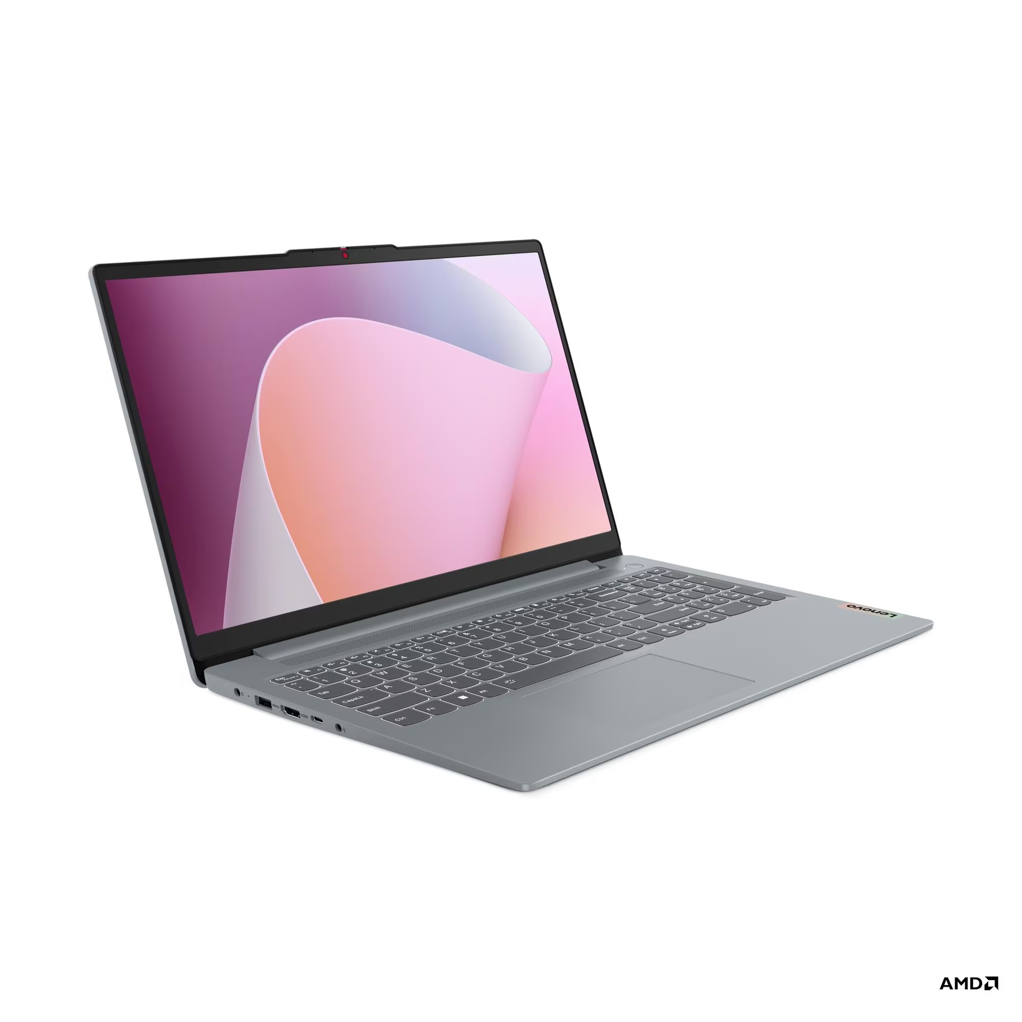 Lenovo IdeaPad Slim 3 15AMN8 [82XQ00EQPS] Grey 15.6" {FHD IPS Ryzen 5 7520U/8Gb/512Gb SSD/DOS}