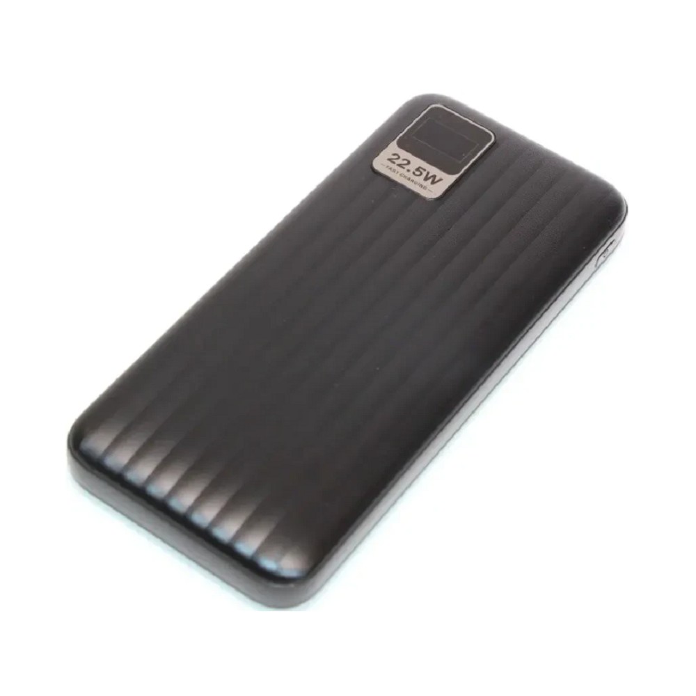 Perfeo Powerbank WATERFALL 10000 mAh/LED дисплей/PD + QC 3.0/Type-C/2 USB/Выход: 5A, max 22.5WBlack (PF_E1469)
