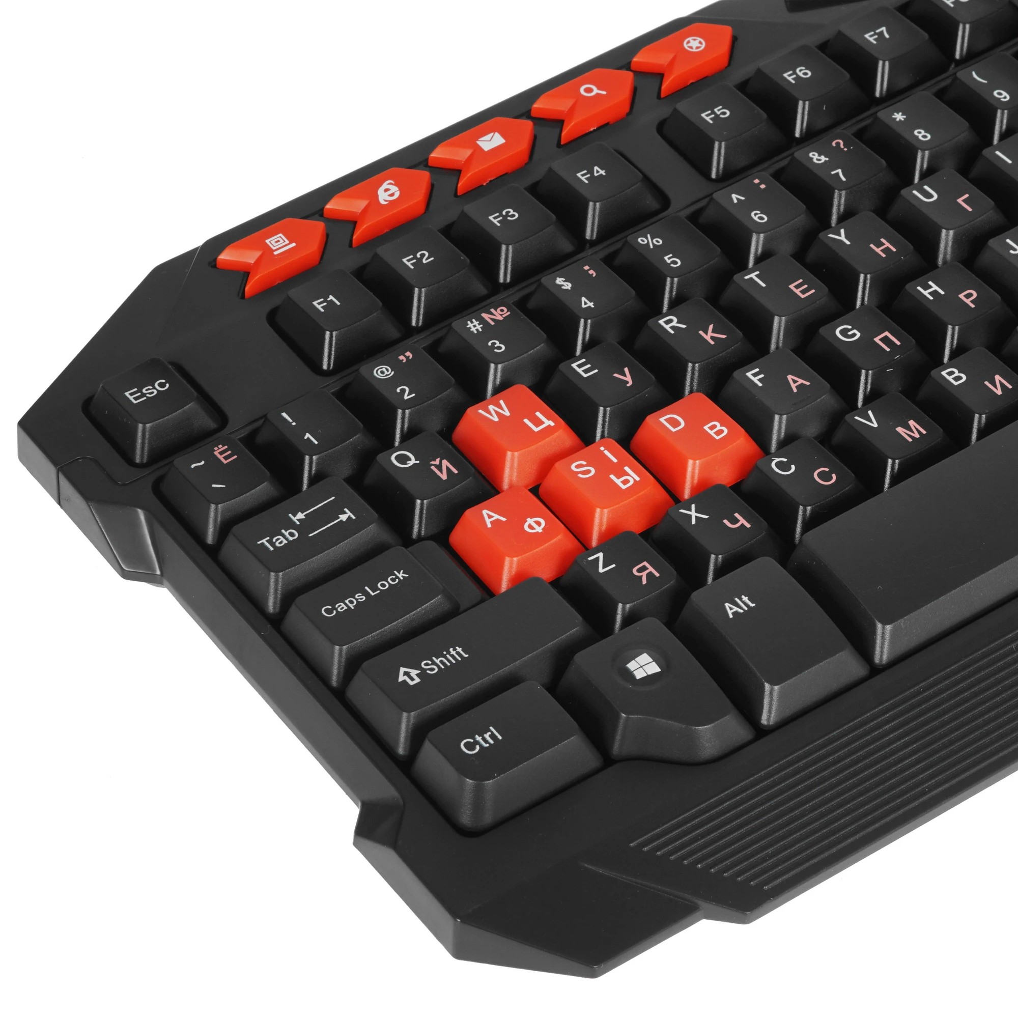 Игровой набор клавиатура+мышь+коврик GS-9200 (114 кл,, 8 смен. кл., 800-2400DPI, 5+1кл.) Sven арт. SV-018221