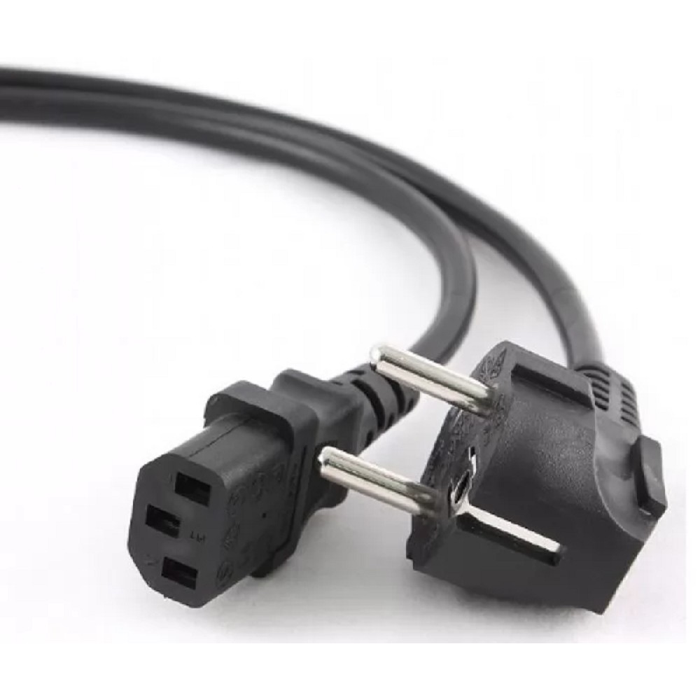 Кабель питания Cablexpert Schuko-C13, 3х0.5мм2, 6А, с заземлением, 1.8м, черный, [PC-186-1-2] Gembird