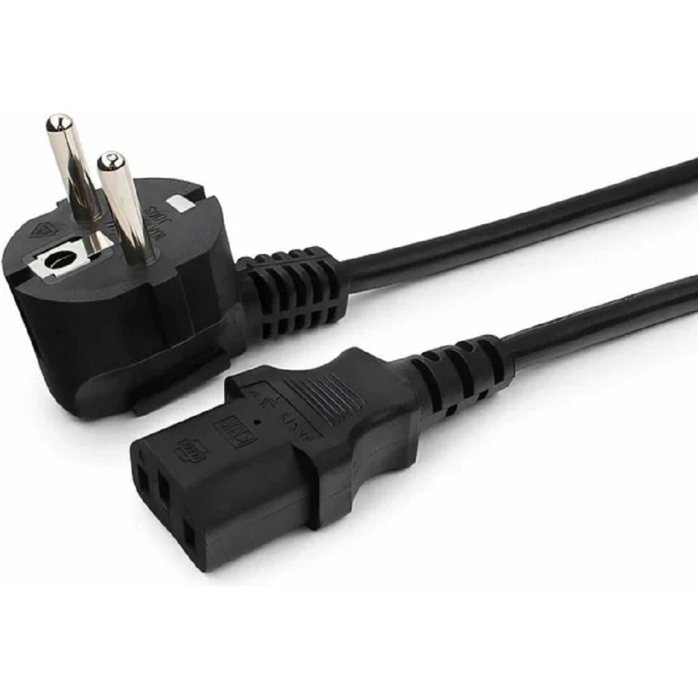 Кабель питания Cablexpert Schuko-C13, 3х0.5мм2, 6А, с заземлением, 1.8м, черный, [PC-186-1-2] Gembird