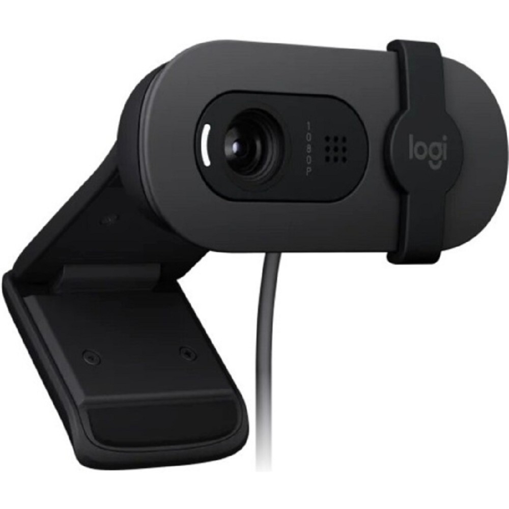 Logitech Webcam Brio 100, 1920x1080, GRAPHITE, защитная шторка, [960-001585]