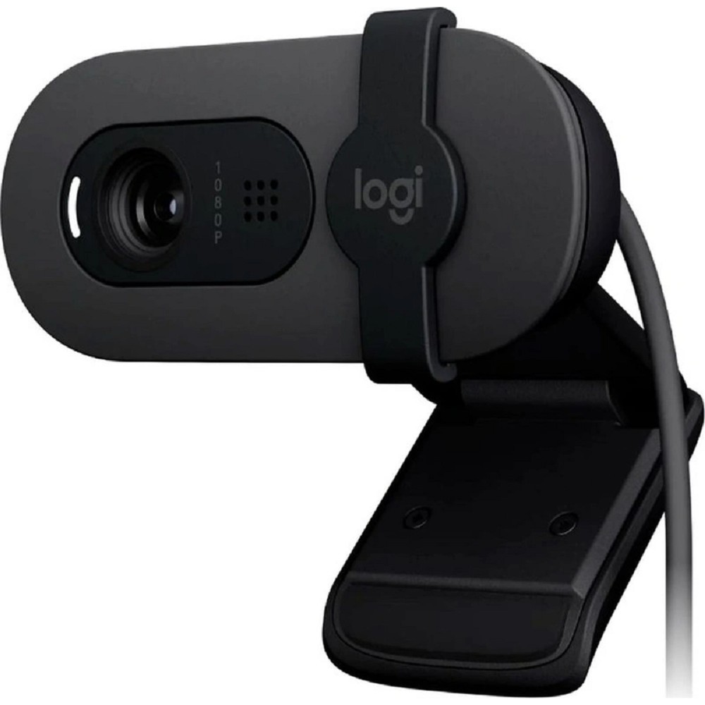 Logitech Webcam Brio 100, 1920x1080, GRAPHITE, защитная шторка, [960-001585]