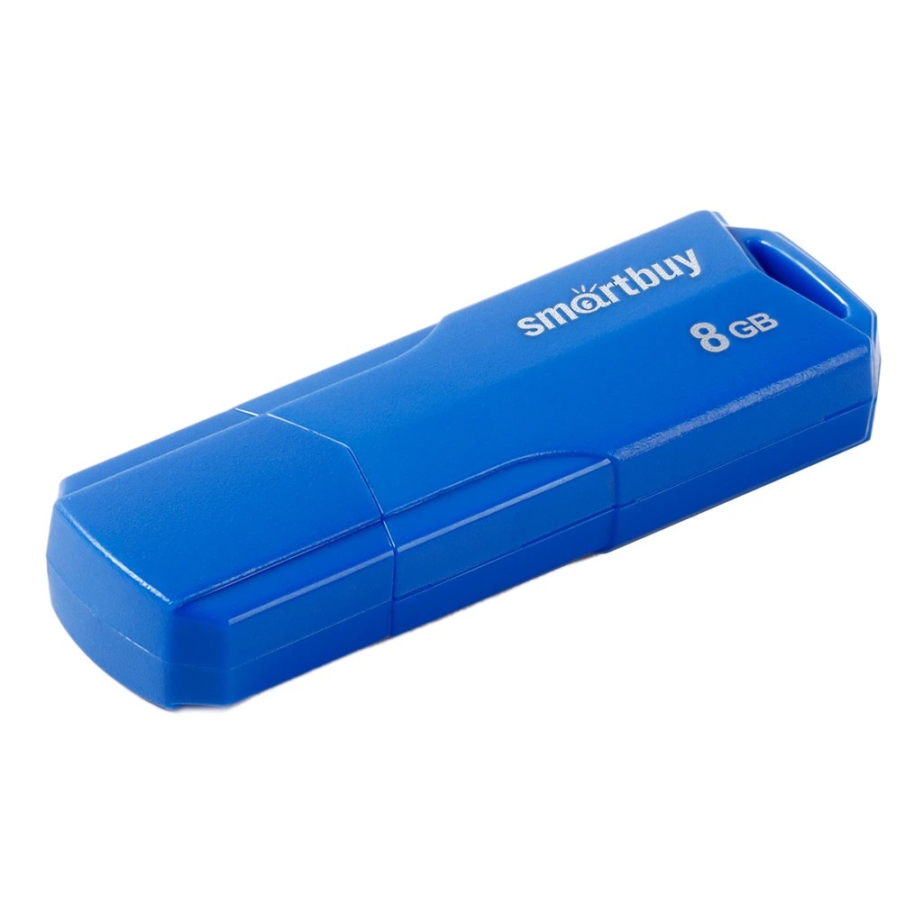 Smartbuy USB Drive 8GB CLUE Blue (SB8GBCLU-BU) UFD 2.0 Smart buy