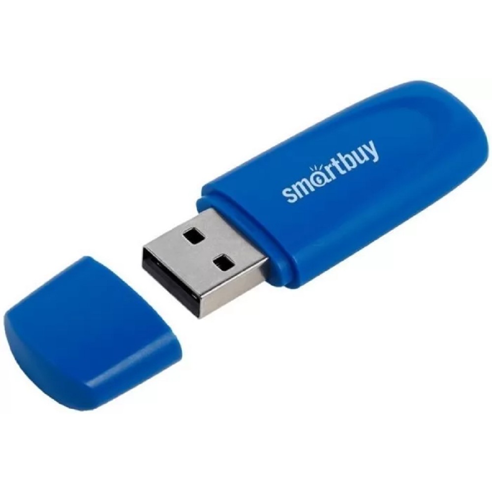 Smartbuy USB Drive 8GB Scout Blue (SB008GB2SCB) UFD 2.0 Smart buy