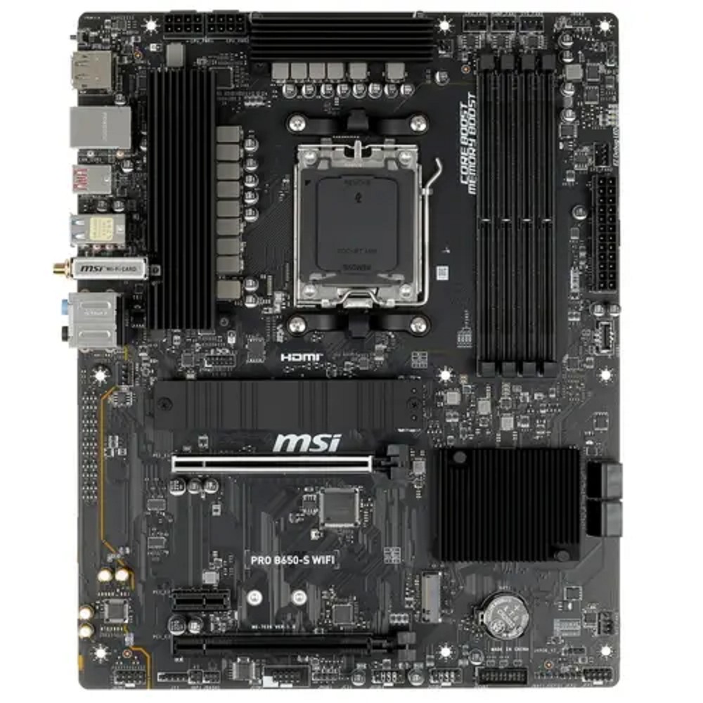 MSI PRO B650-S WIFI {SocketAM5, AMD B650, ATX} Ret MicroStar