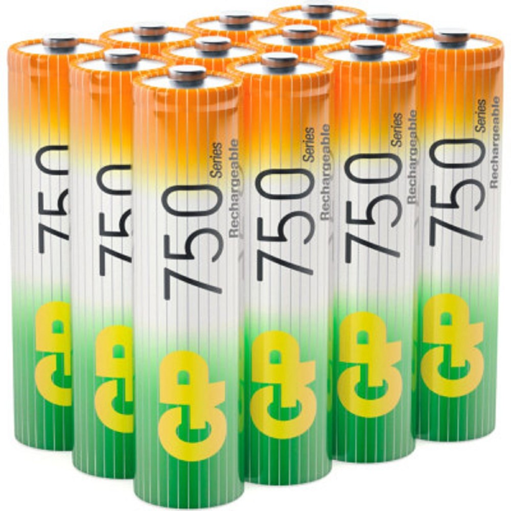 GP ReEnergy 75AAAHC, емкость 750 мАч (75AAAHCRGY-2CRCB2) (12шт. в уп-ке) арт. 4610116210208