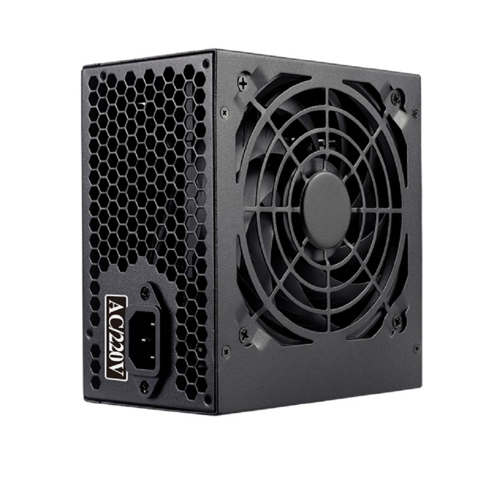 Блок питания CBR ATX 700W 80+ Bronze, DC-DC, APFC, 0.6mm, 24pin, 1*8-pin(4+4P), 2*6+2pin, 6*SATA, 4*IDE, 12cm fan, 1.5м кабель питания, черный [PSU-ATX700-12GM] BOX