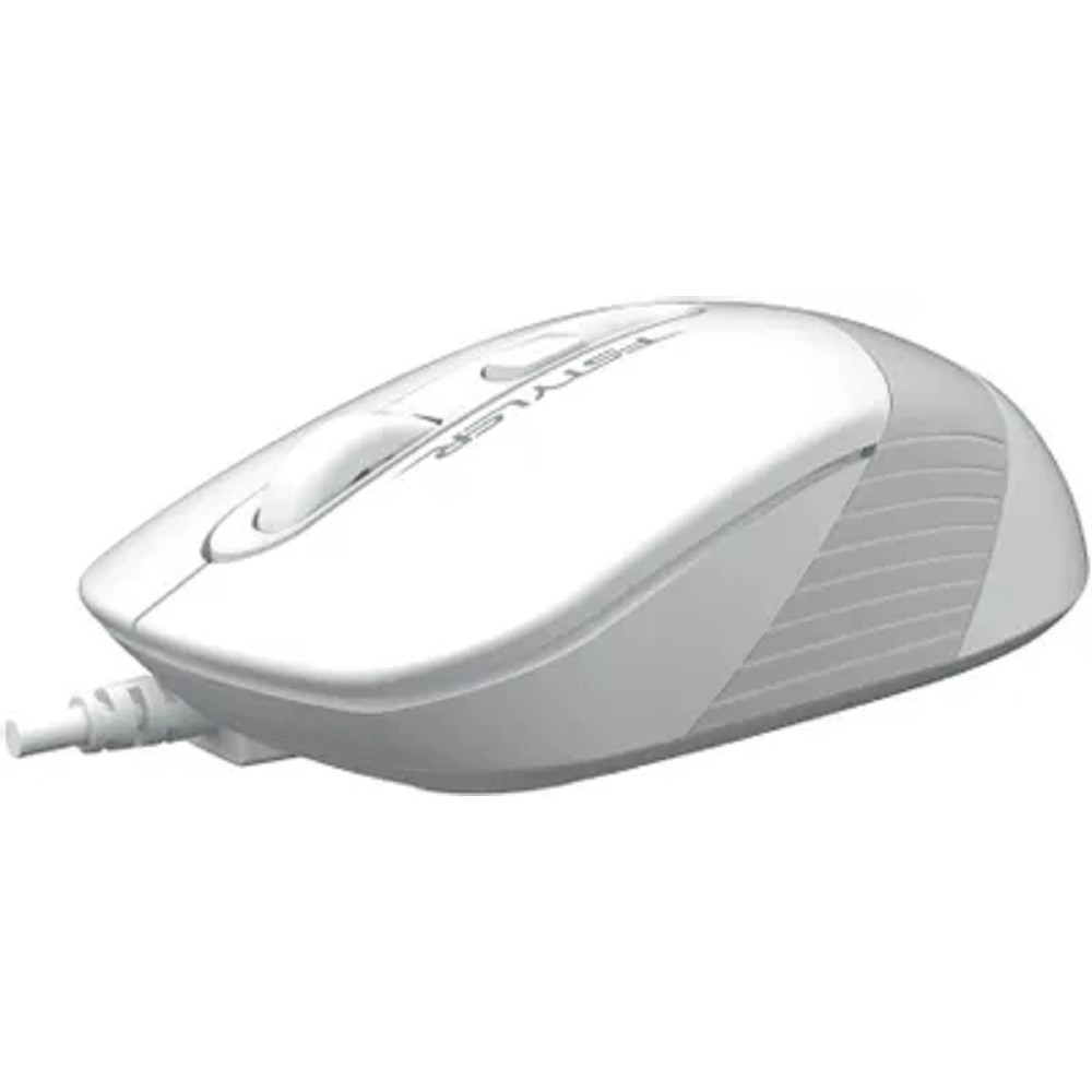 Мышь компьютерная A4Tech Fstyler FM10S белый/серый 1600dpi/USB/4but арт. FM10S USB WHITE
