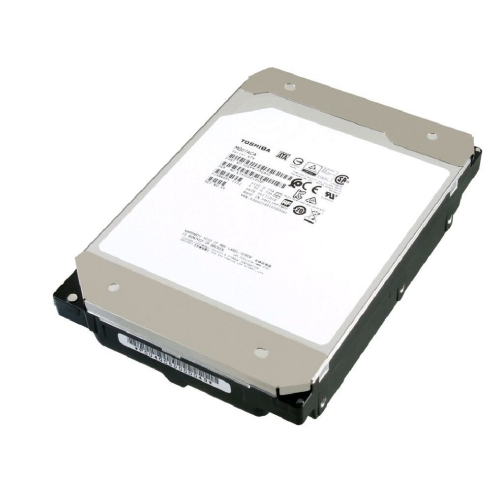 Toshiba Enterprise HDD 3.5" SATA 12TB, 7200rpm, 512MB buffer (MG09ACA12TE), 1 year