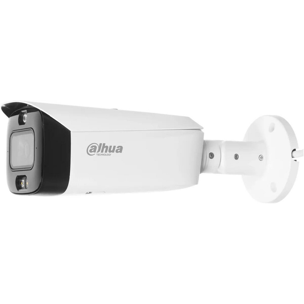 DAHUA DH-IPC-HFW3849T1P-AS-PV-0280B-S5 Уличная цилиндрическая IP-видеокамера TiOC с ИИ и активным сдерживанием 8Мп, 1/2.7” CMOS, объектив 2.8мм, видеоаналитика, ИК 30м, LED 30м, IP67
