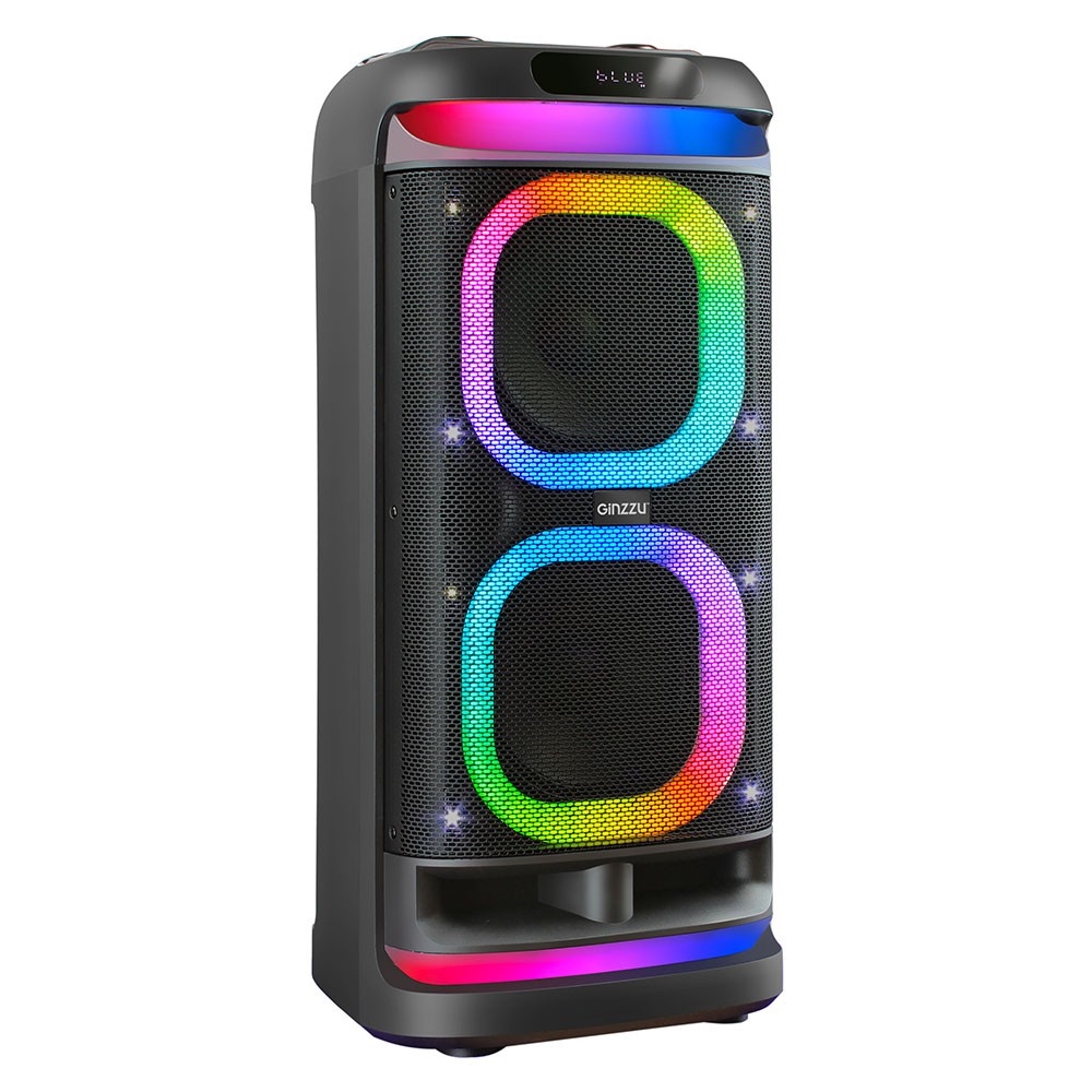 Ginzzu GM-115, Акустическая система Midi, BT/USB/TF/FM/MIC/ДУ