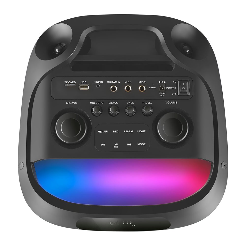 Ginzzu GM-115, Акустическая система Midi, BT/USB/TF/FM/MIC/ДУ