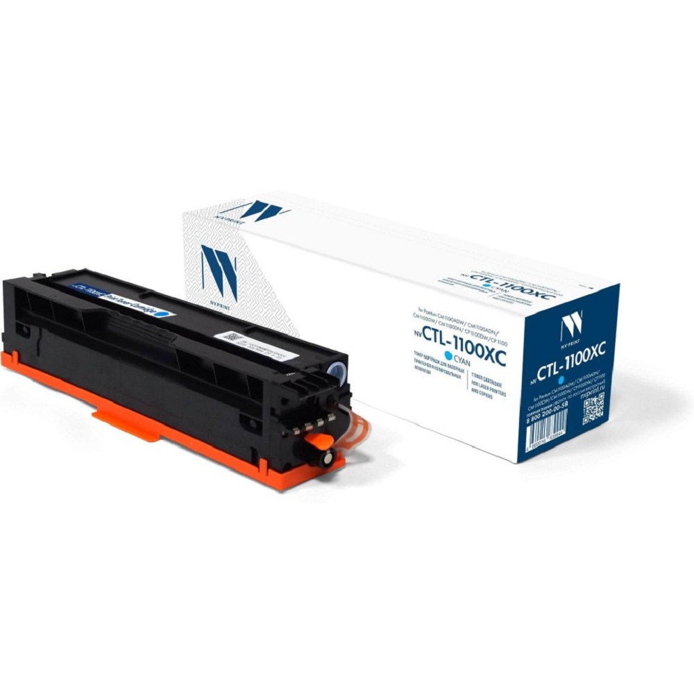 NV Print NV-CTL-1100XC картридж Cyan для Pantum CM1100ADW/CM1100ADN/CM1100DW/CM1100DN/CP1100DW/CP1100 (2300k)
