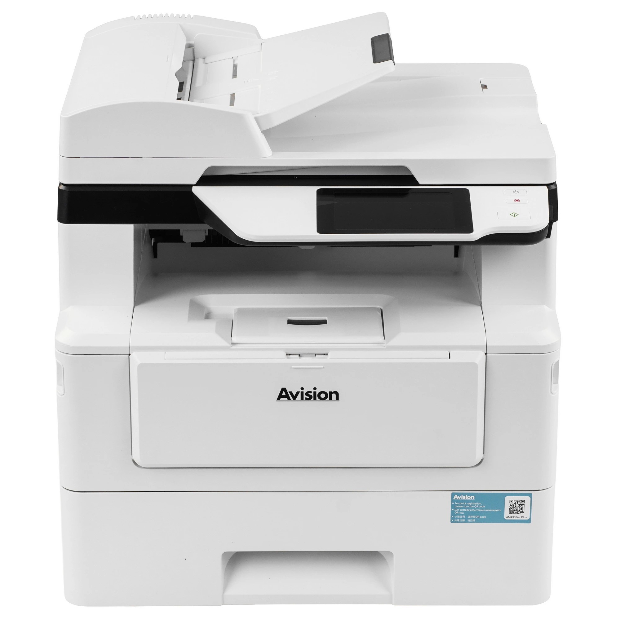 Avision AM43A Plus (МФУ лазерное A4, 43 стр/мин, 1.2, 2048, дуплекс, tray 550+10, ADF 75, USB, Eth) арт. 000-1078-0KG