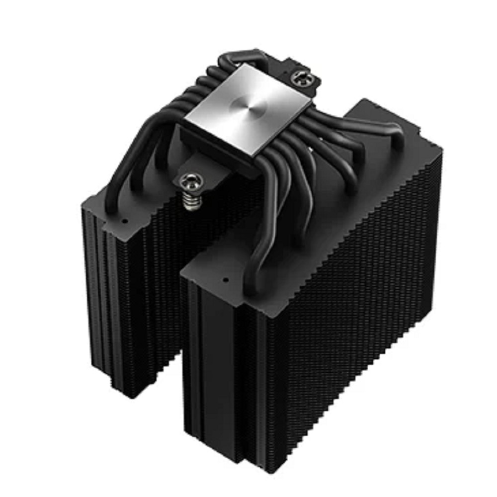 DEEPCOOL ASSASSIN 4S LGA20XX/1700/1200/115X/AM5/AM4 (6шт/кор,TDP 250W, PWM, FAN 140mm + 120mm, DUAL Heatsink, 7 Heatpipe, Copper Base) RET (R-ASN4S-BKGPMN-G)