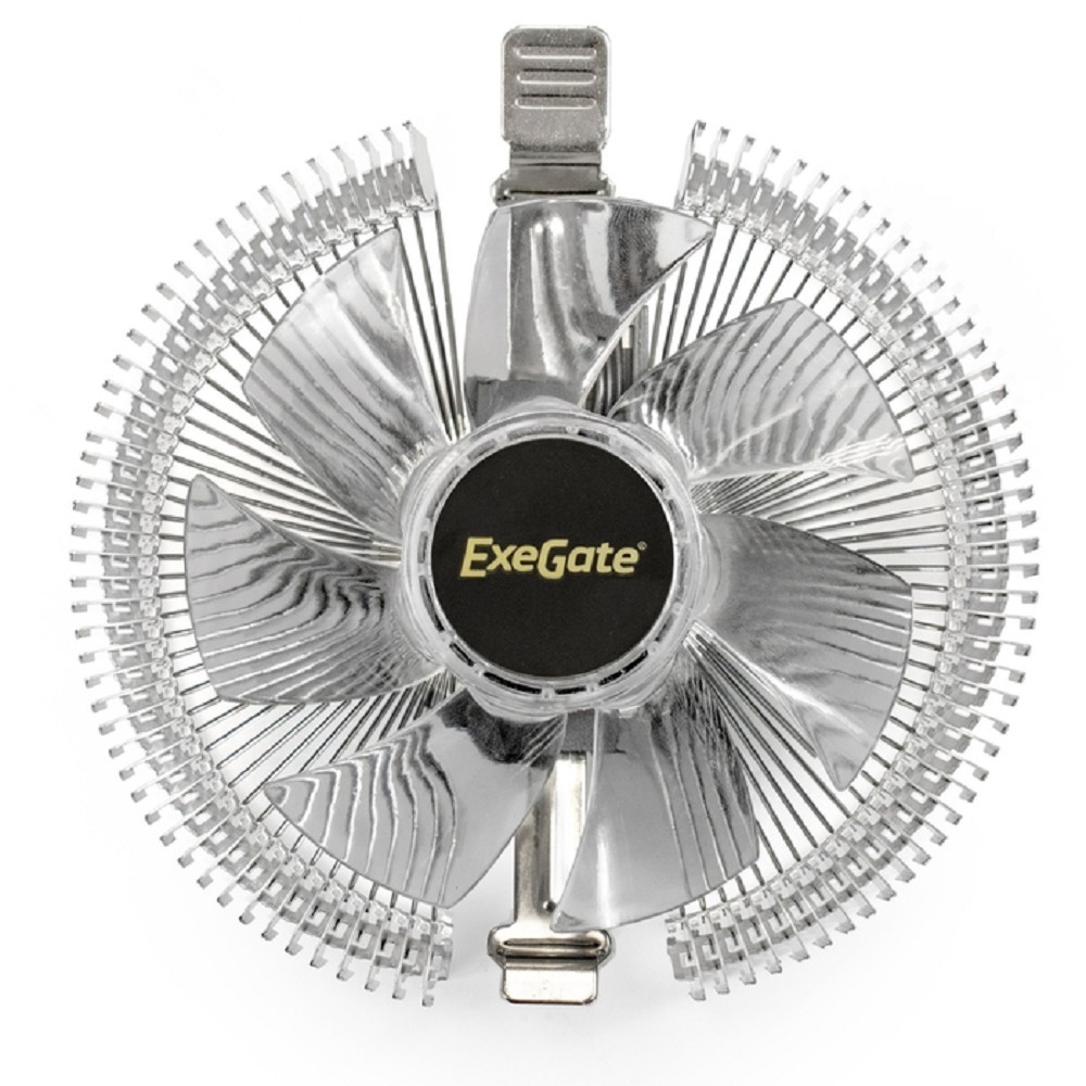 Exegate EX286226RUS Кулер ExeGate Wizard EE91-PWM.RED (Al, LGA775/1150/1151/1155/1156/1200/1700/1851/AM2/AM2+/AM3/AM3+/AM4/AM5/FM1/FM2/754/939/940, TDP 75W, Fan 90mm, PWM, 800-2400RPM, Hydro bearing,