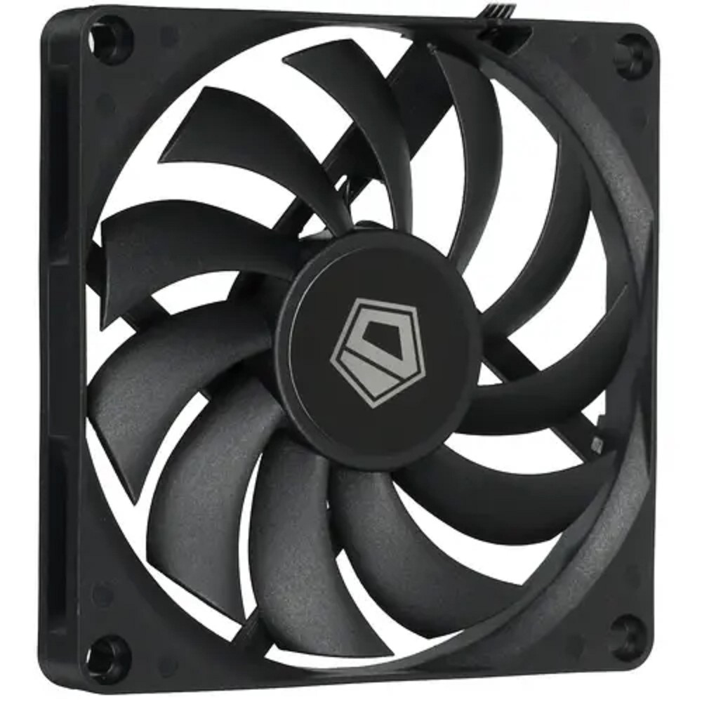 ID-COOLING NO-8010-PWM 80x80x10мм (120шт./кор, PWM, 4pin, черный, 800-3000об/мин) BOX