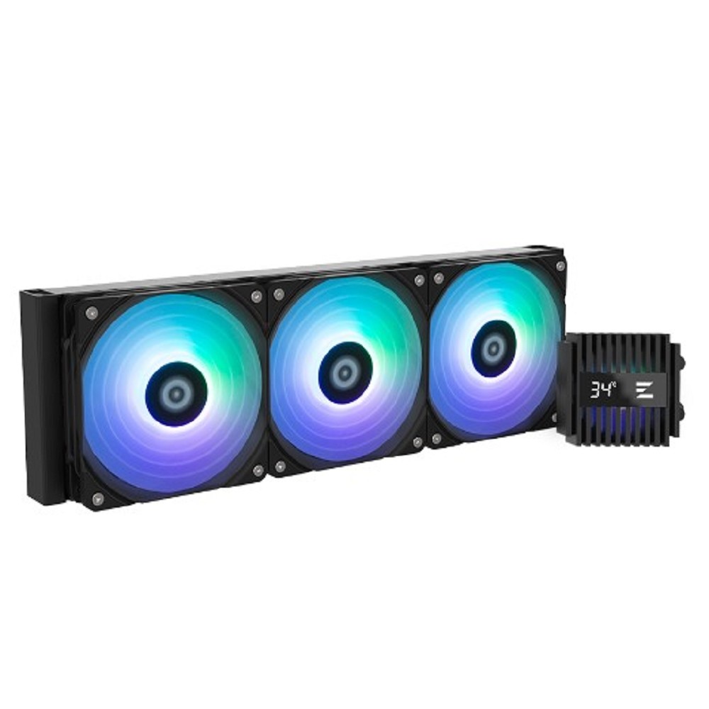 Zalman CPU Liquid Cooler 360mm, ARGB, black арт. ALPHA2 A36 Black