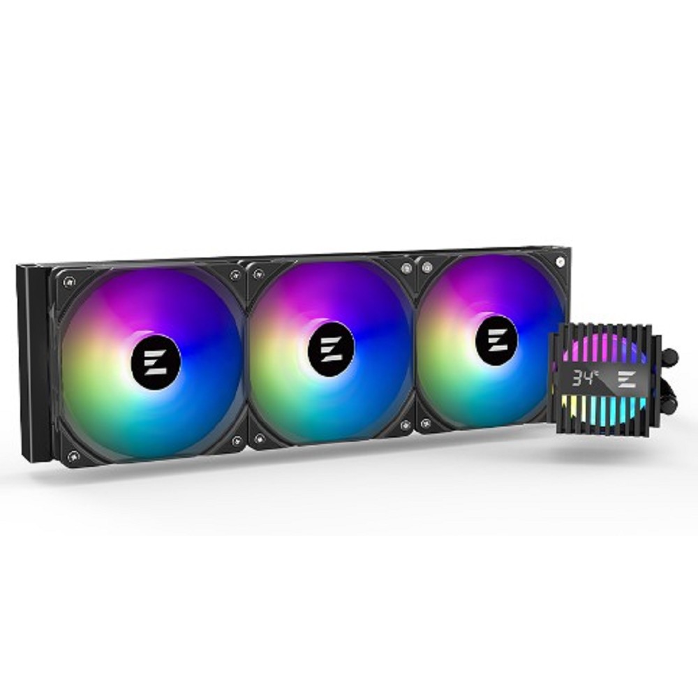 Zalman CPU Liquid Cooler 360mm, ARGB, black арт. ALPHA2 A36 Black